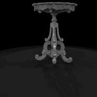 rococo-carved-side-table-miniature-diorama-prop-572975 — thumbnail 6