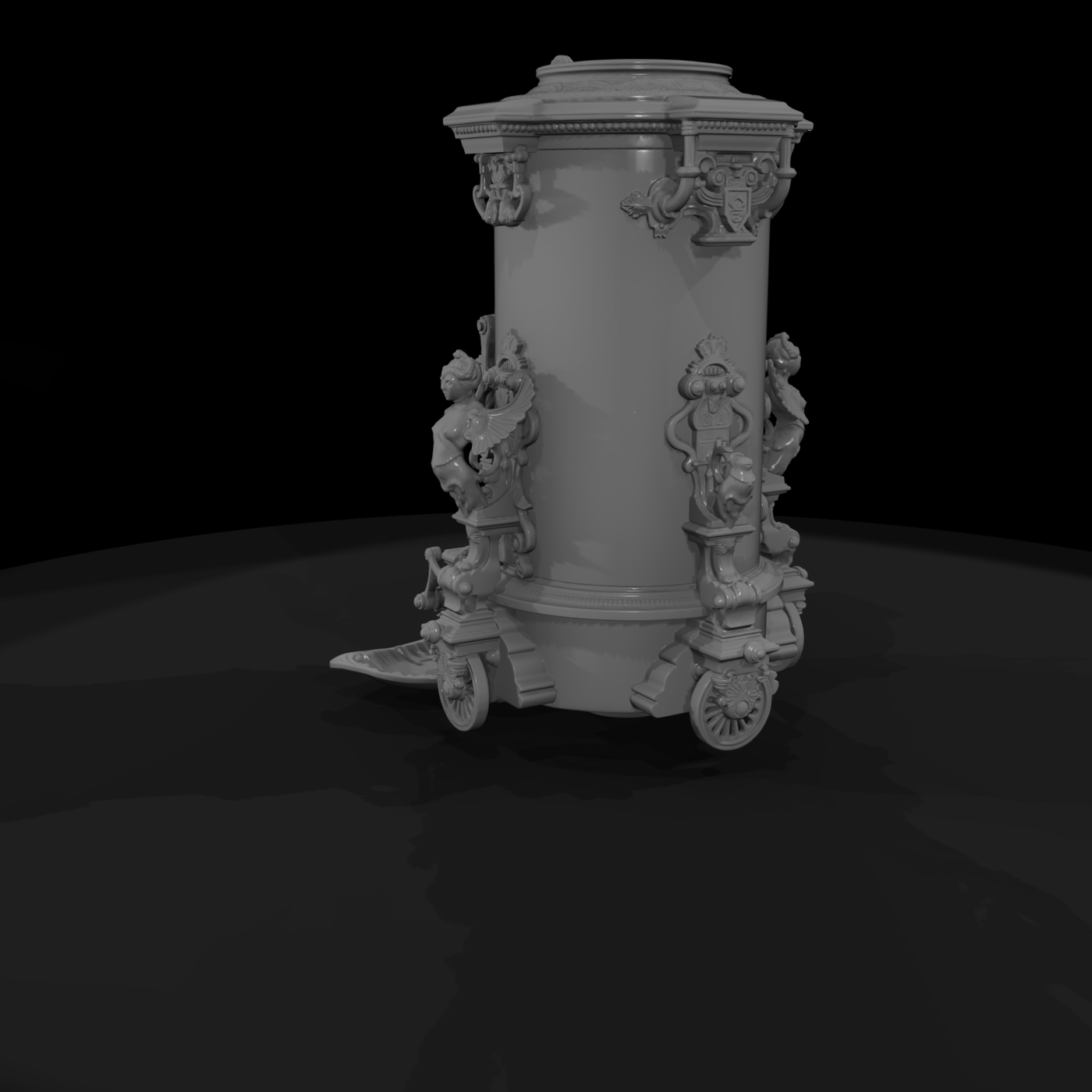 20260612 Ornate Cast Iron Stove 06265C5F08