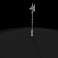 stylized-medieval-poleaxe-miniature-prop-009724 — thumbnail 6