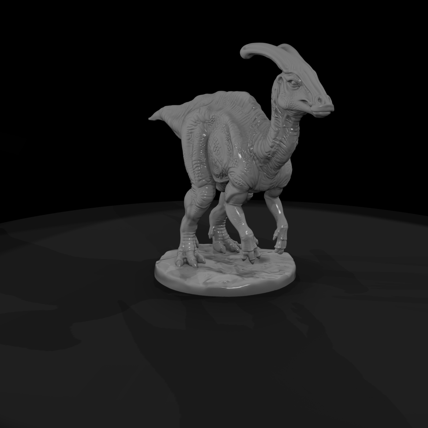 Parasaurolophus Crested Dinosaur