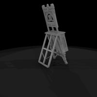 ornate-gothic-revival-artist-easel-ho-scale-diorama-prop-849929 — thumbnail 6