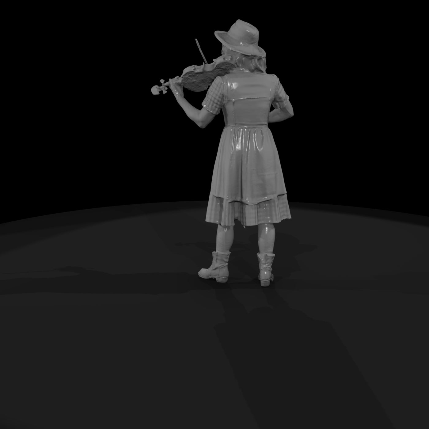 bluegrass-band-violin-3d-model