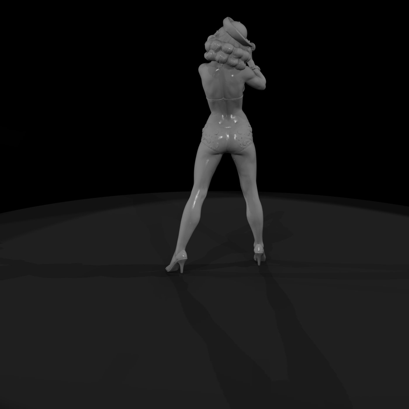 Nautical Pin-Up with Spyglass