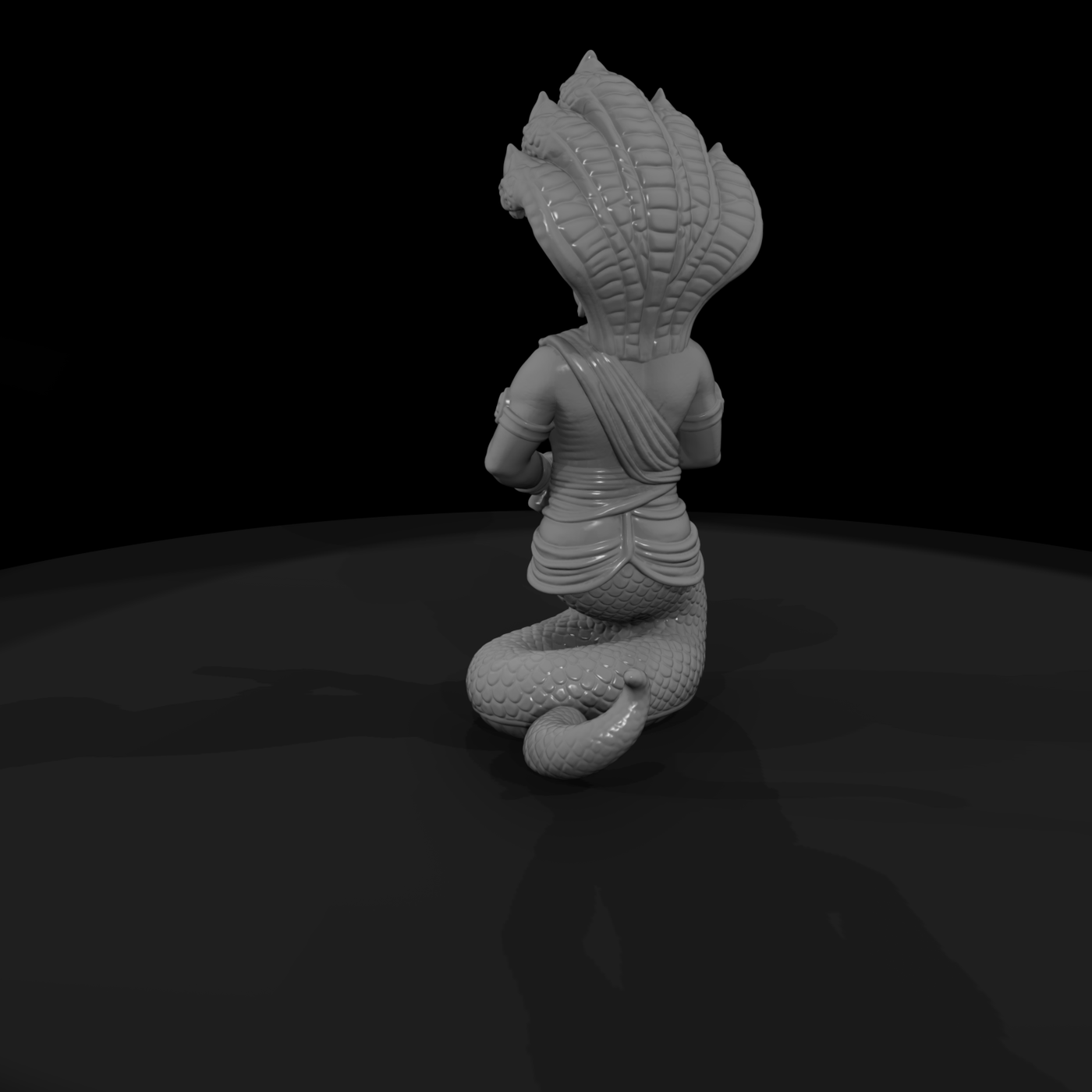 Myth 0432 Mythology Naga Guardian Miniature Figure