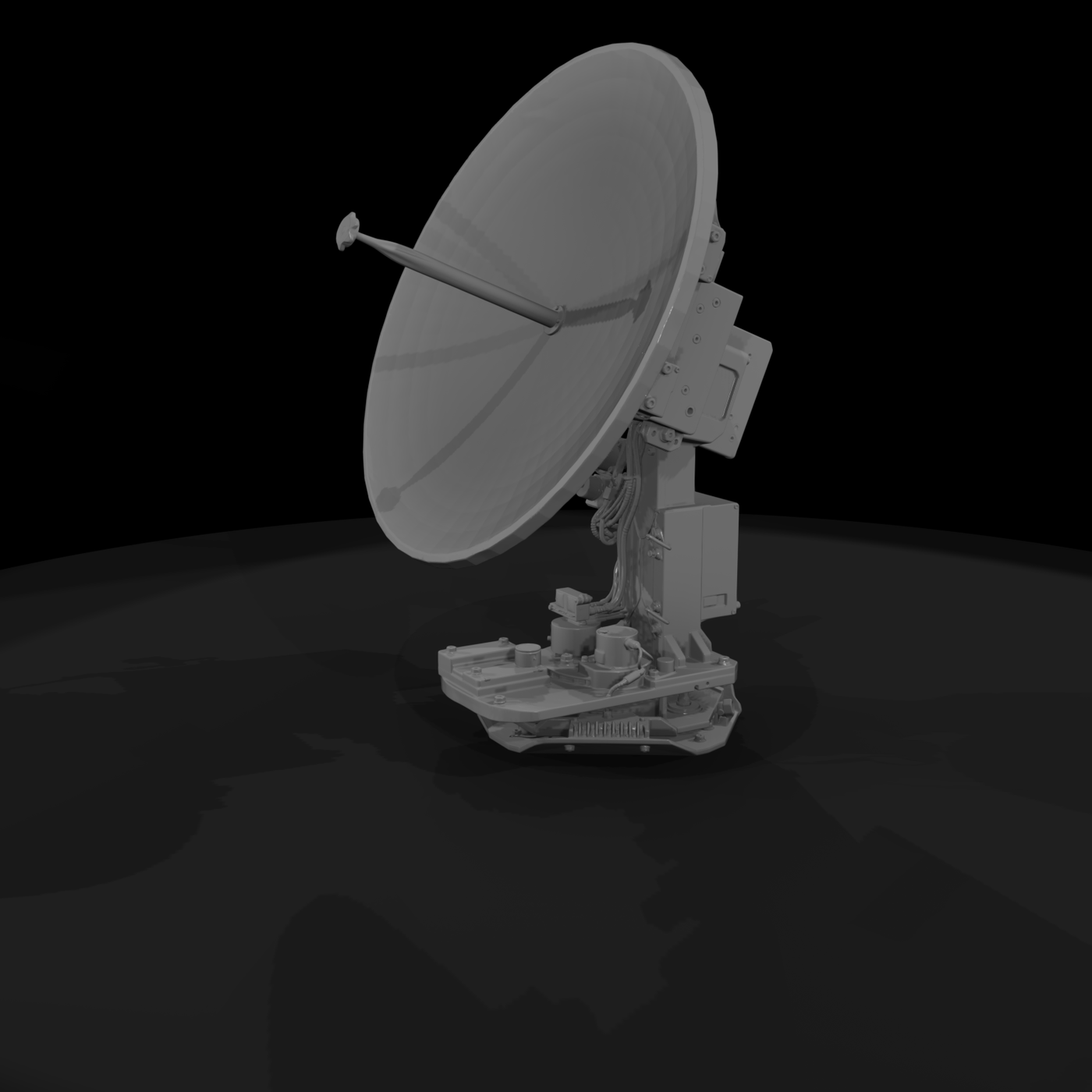 Parabolic Satellite Antenna