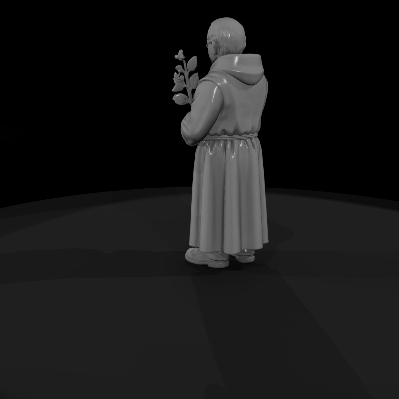 Hist 0179 Historical Gregor Mendel Miniature Figur