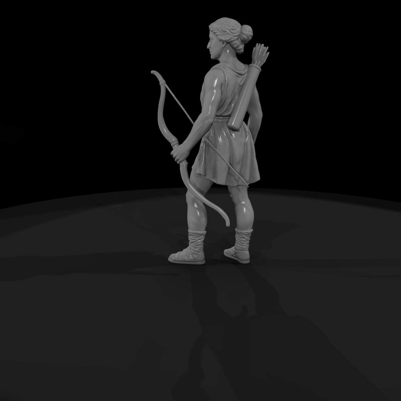 Myth 0255 Mythology Artemis Miniature Figure