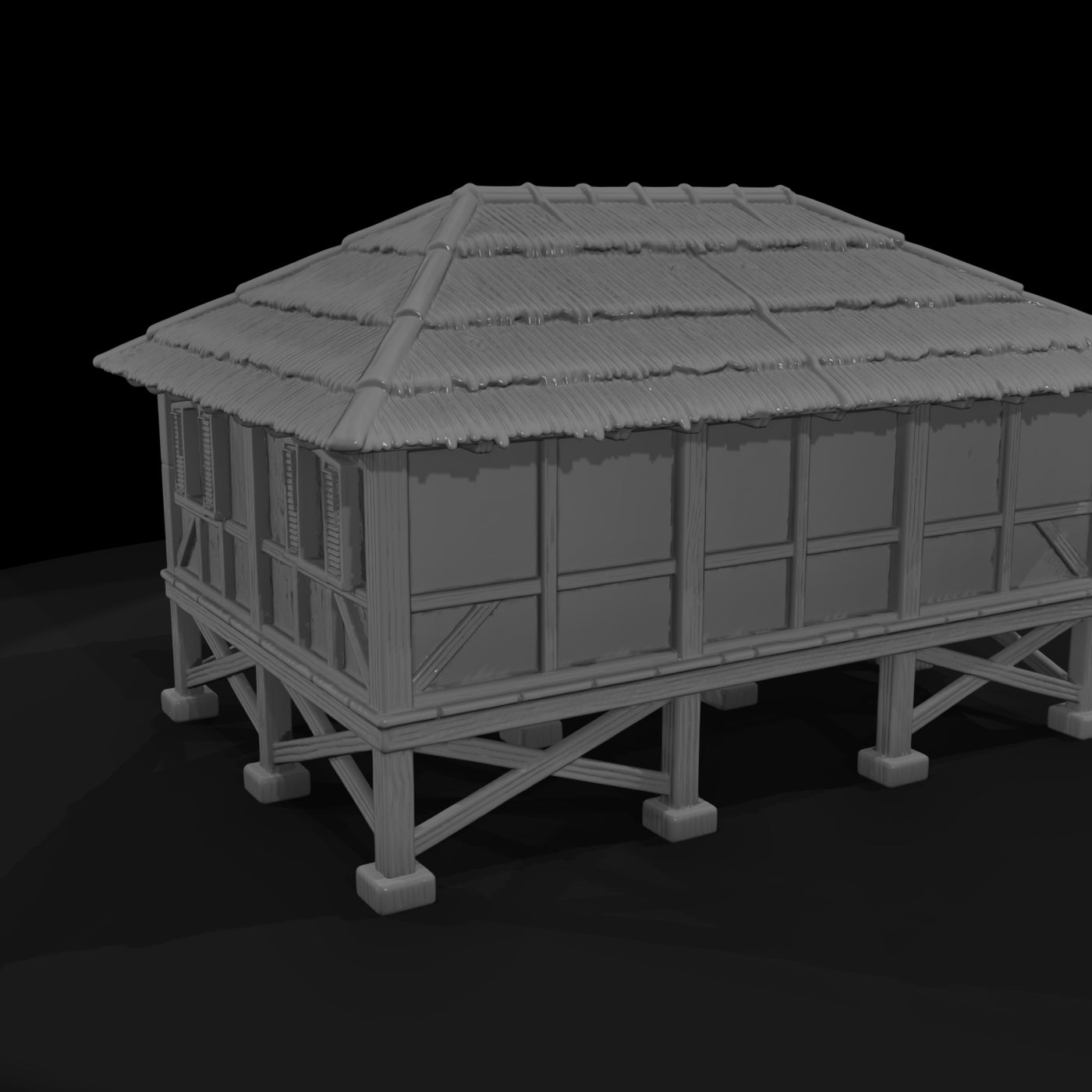 mil-088-ww2-pacific-tropical-barracks-hut