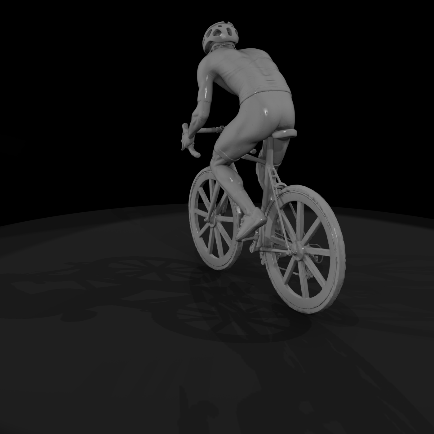 Road Racing Cyclist
