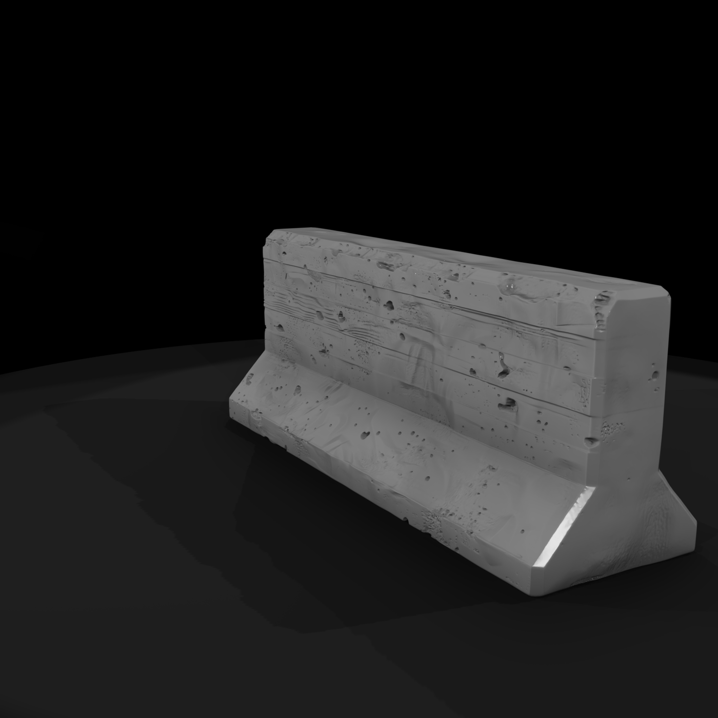 Mil 095 Ww2 Pacific Anti Tank Wall