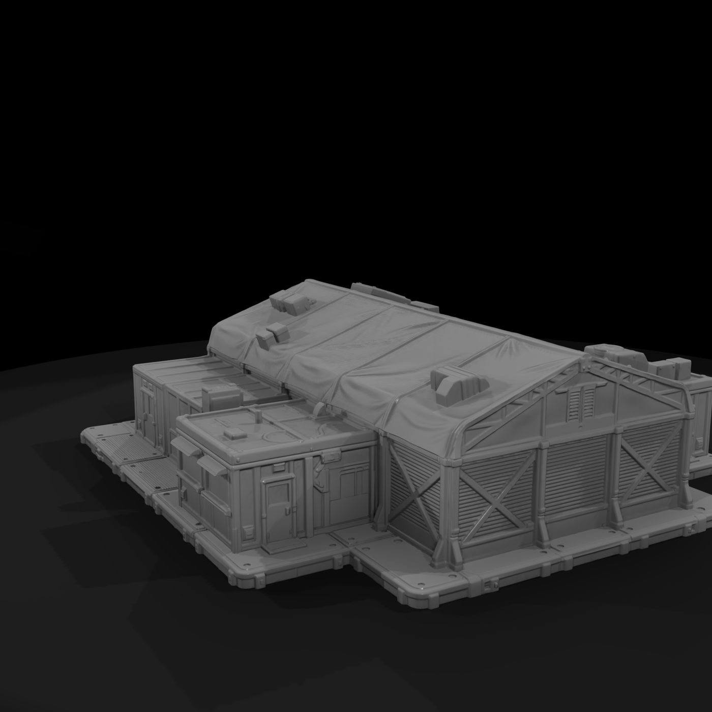 Mil 248 Modern Desert Dfac Tent