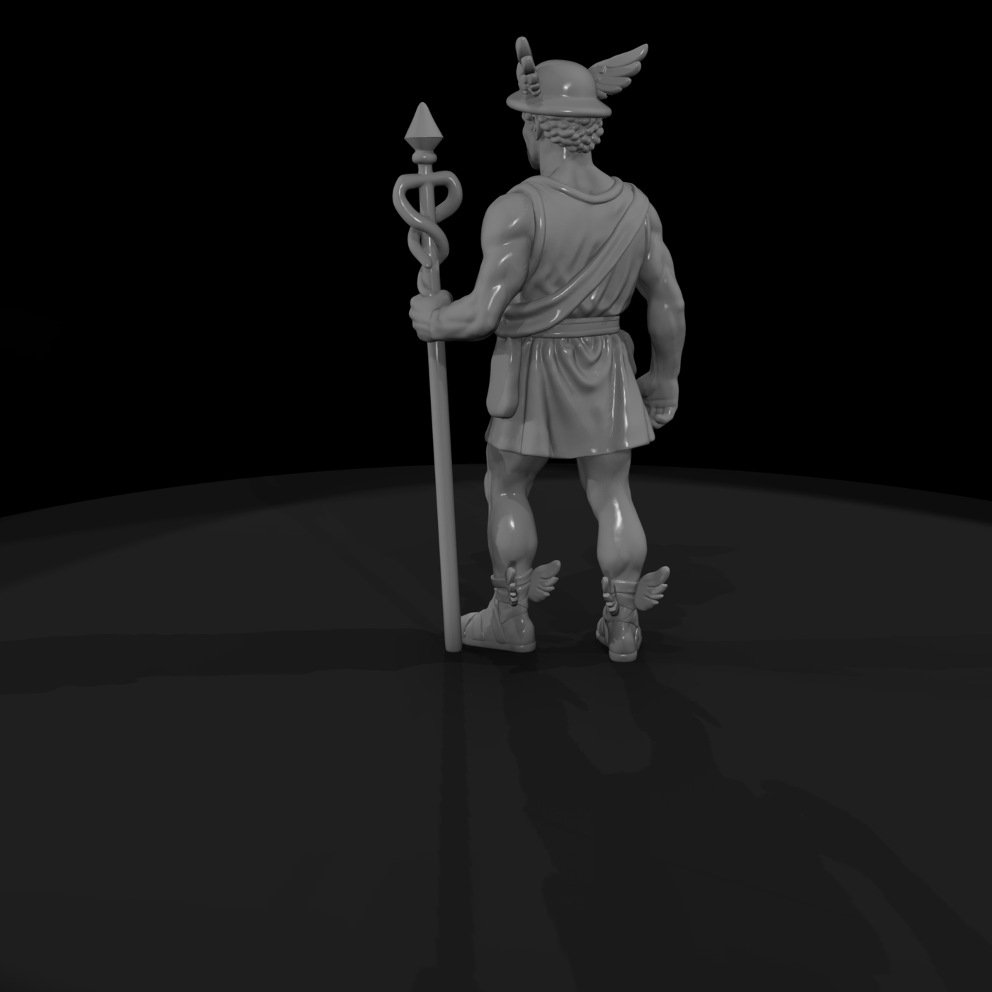 Myth 0258 Mythology Hermes Miniature Figure