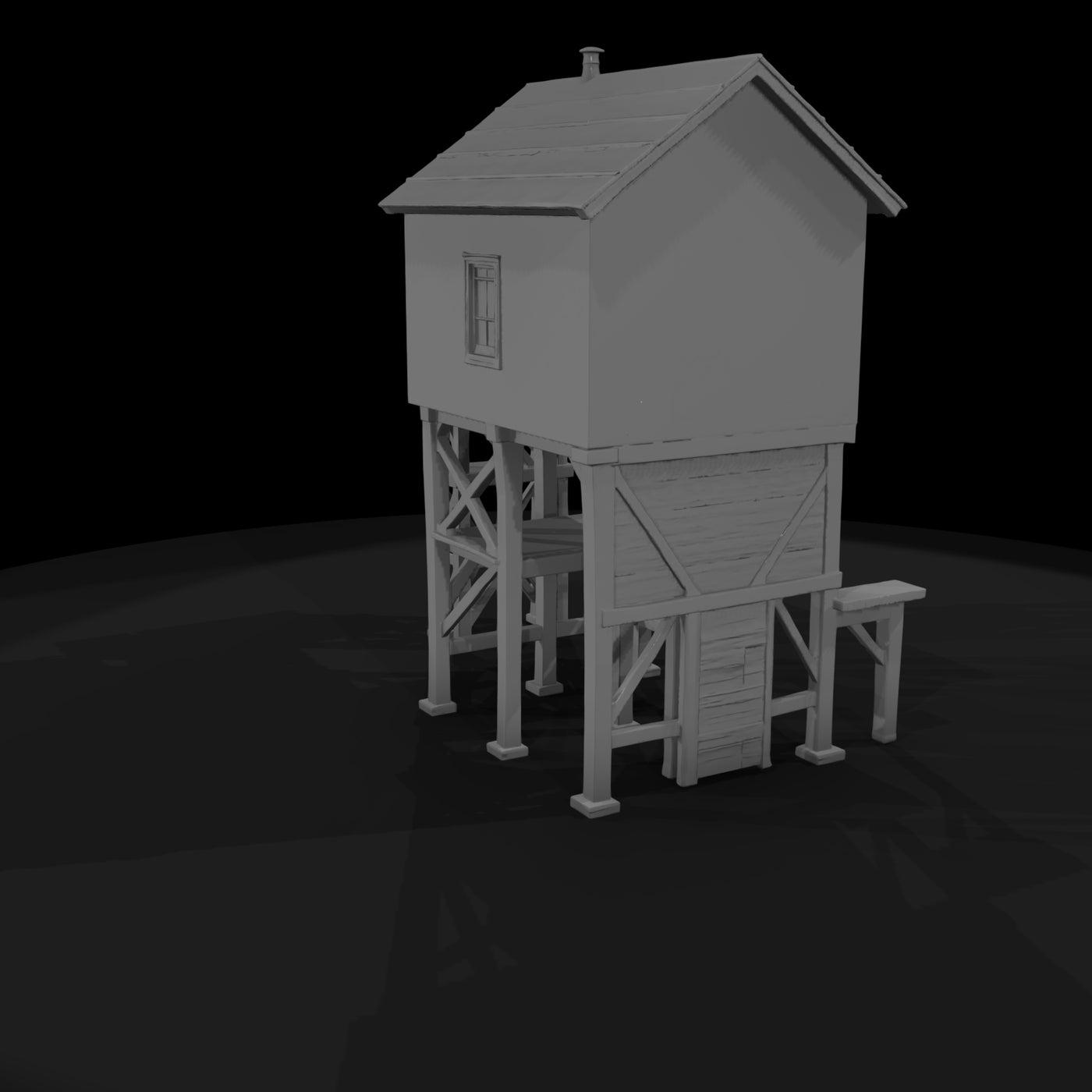 wooden-mining-shack-3d-model