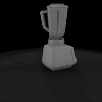low_poly_retro_osterizer_blender_3d_model — thumbnail 8