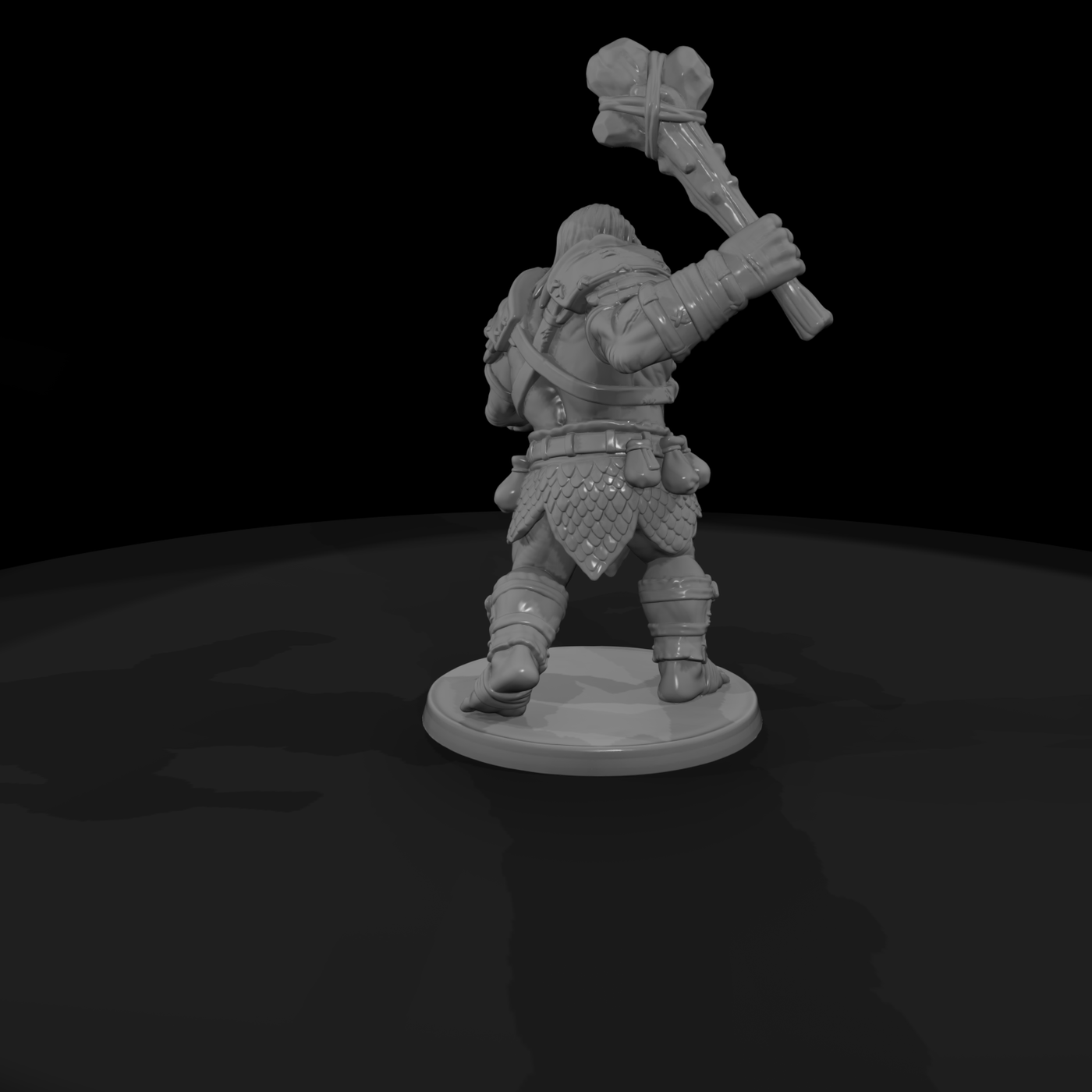 Hulking Ogre with Bone Club