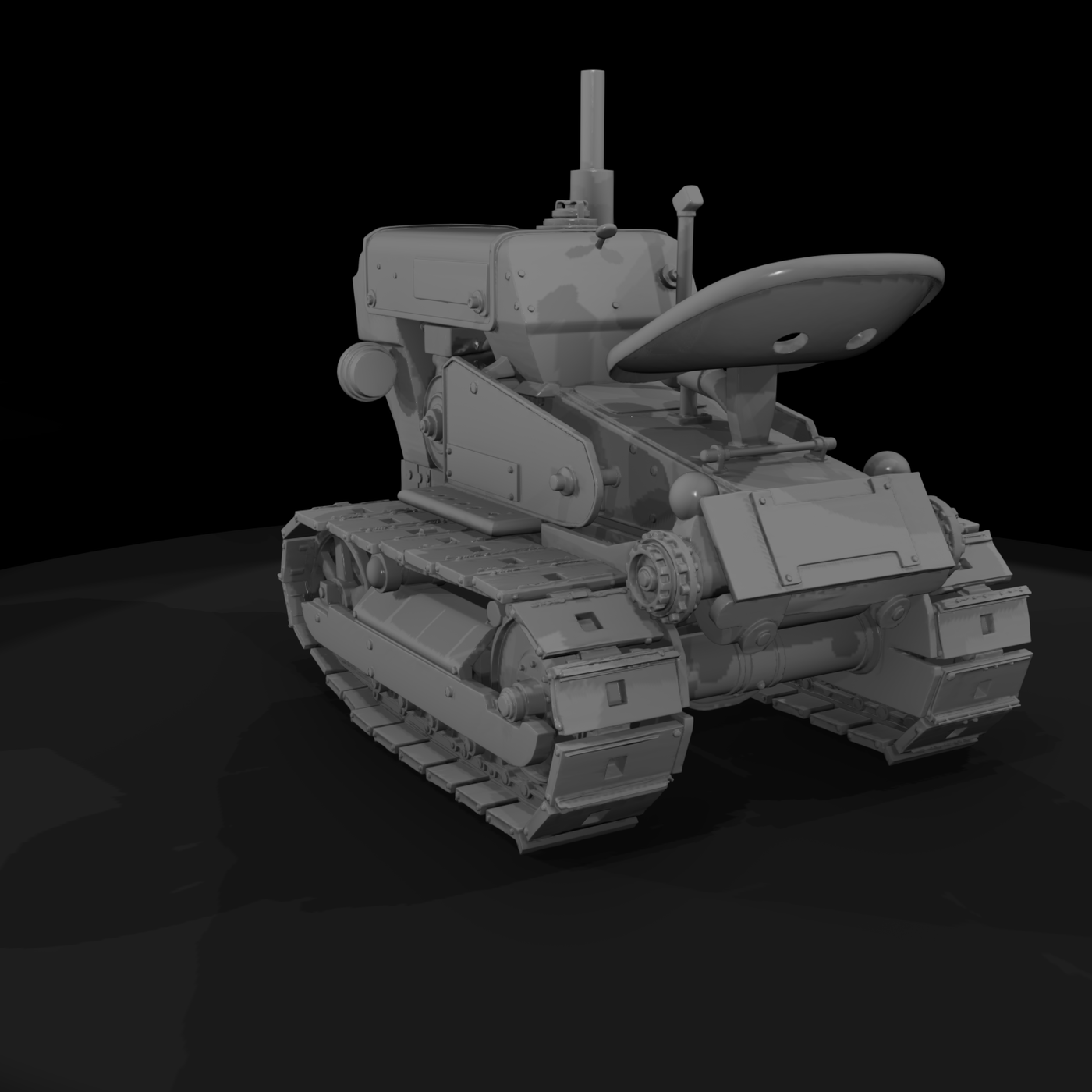Crawler Tractor — Tracked Farm