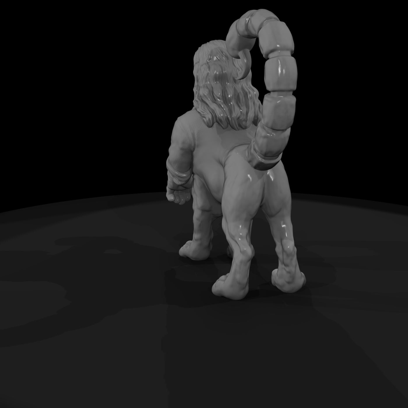 myth-0494-mythology-manticore-miniature-figure
