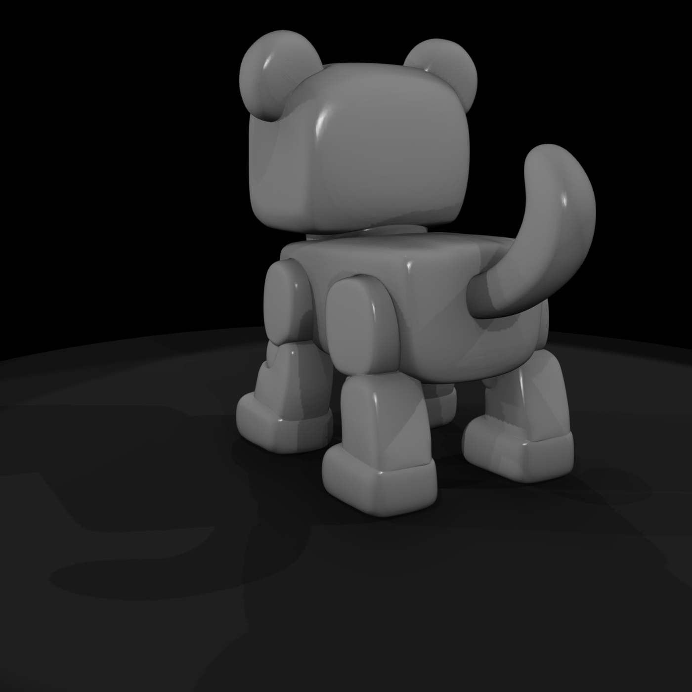 Mr Toyprops 100 001 053 Toy Robot Pet