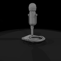 Vintage Condenser Desk Microphone - Desk Prop — thumbnail 6