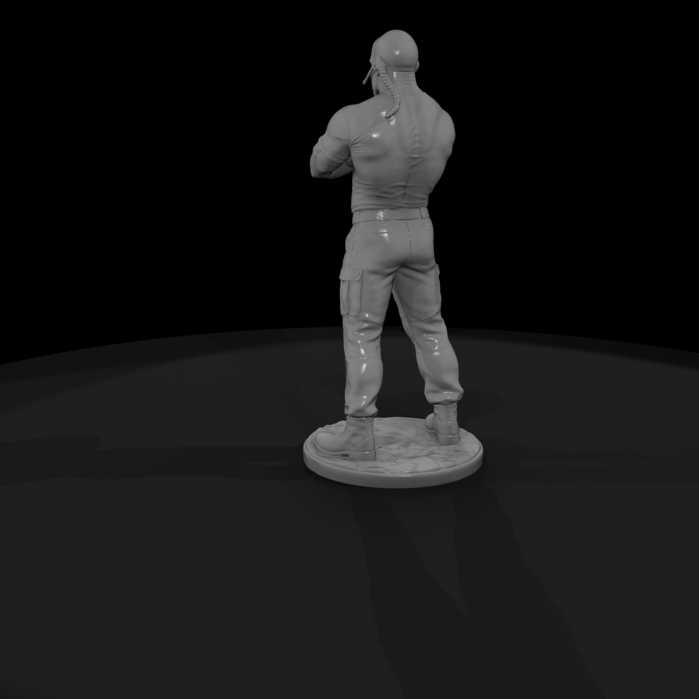 Nightclub Bouncer Standing Guard