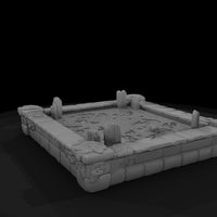 ruined-medieval-stone-garden-corner-3d-printable-diorama-terrain-385059 — thumbnail 6