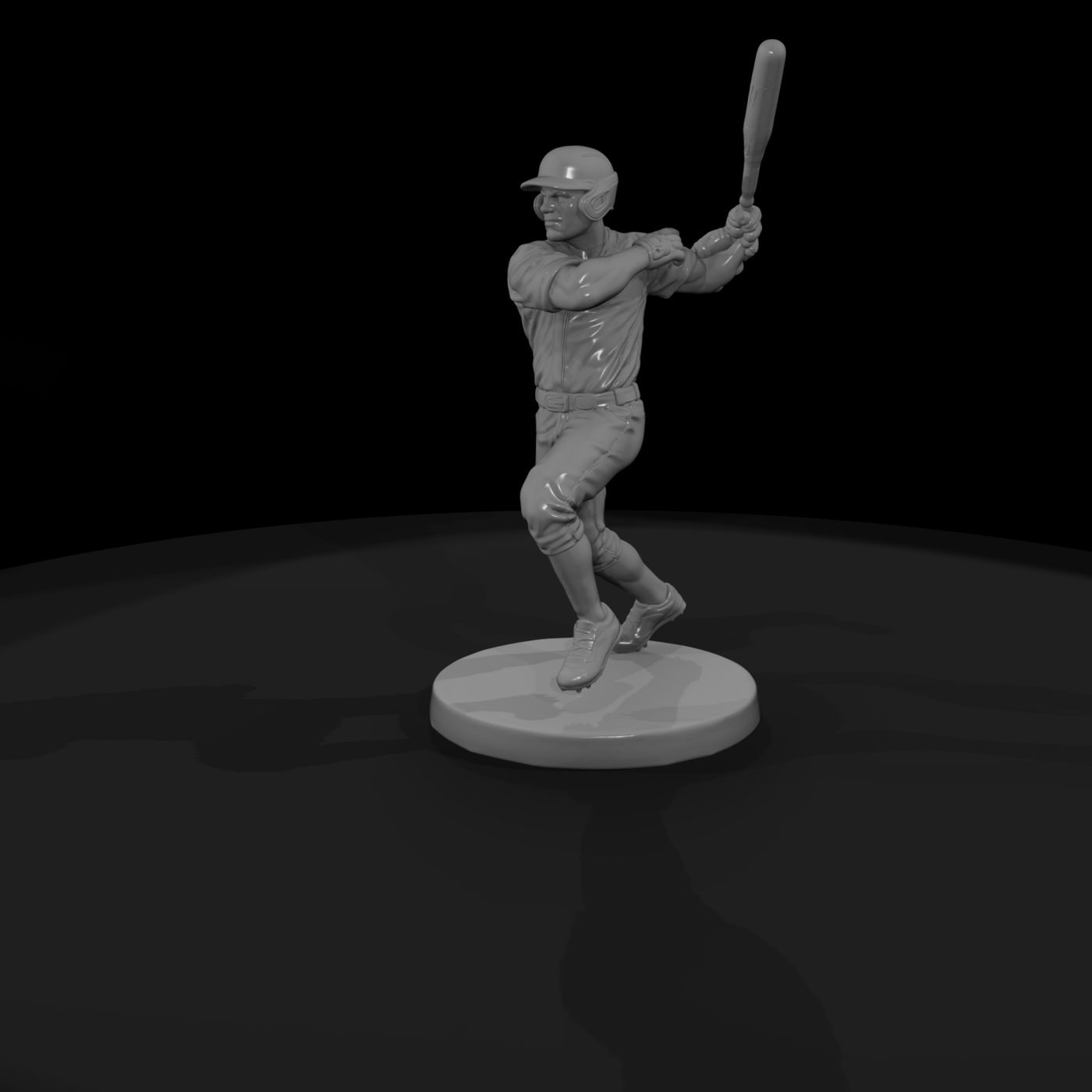 Poparc 0282 Baseball Power Slugger Alternate Pose