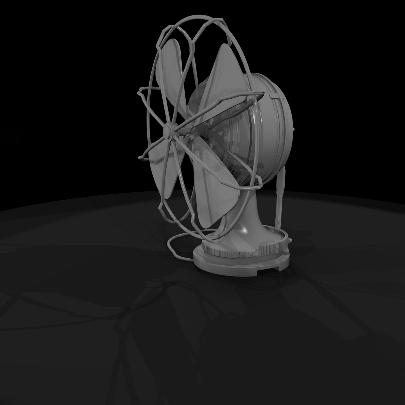 Retro Desk Fan