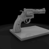 ornate-engraved-revolver-decorative-miniature-for-dioramas-displays-323824 — thumbnail 6