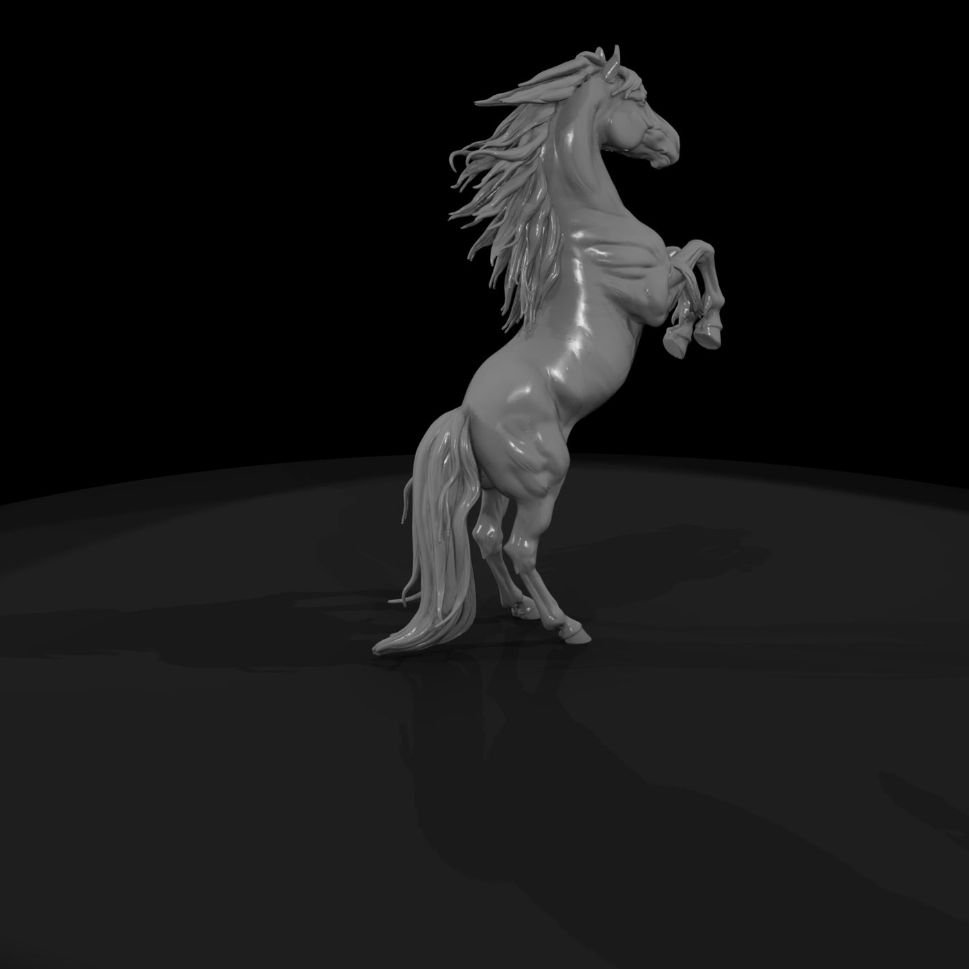 cream-horse-miniature-for-dioramas-ho-1-87-942219