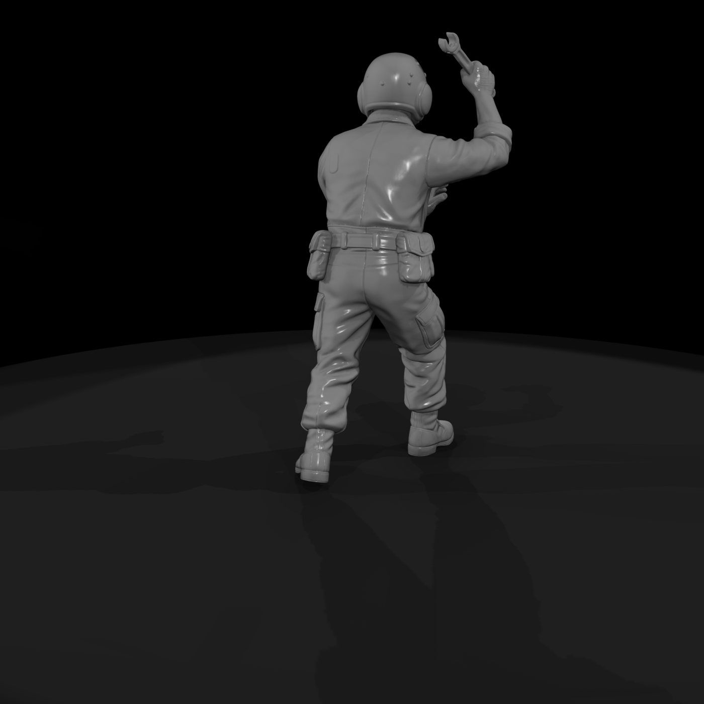Vn Army 011 Vietnam U S Army Mechanic Figure