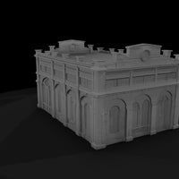 brick-building-3d-model — thumbnail 7