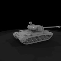 m26-pershing-tank-wwii-diorama-model-1-87-ho-3d-printable-486396 — thumbnail 6