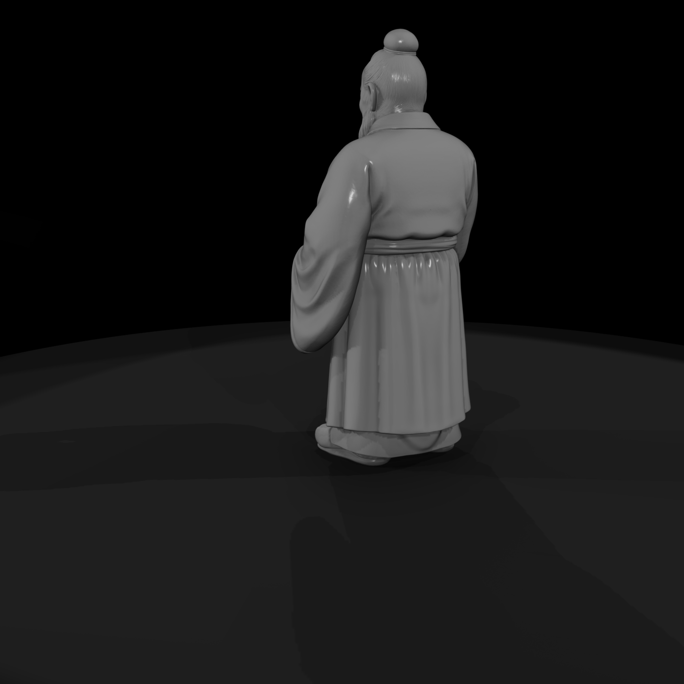Hist 0048 Historical Confucius Miniature Figure