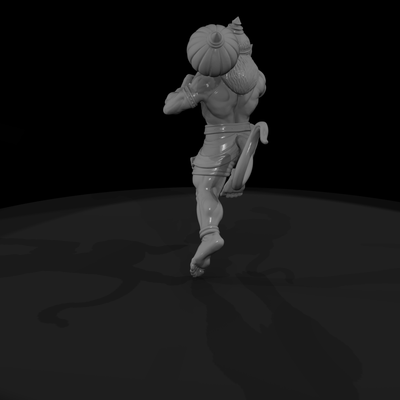 Myth 0430 Mythology Hanuman Miniature Figure
