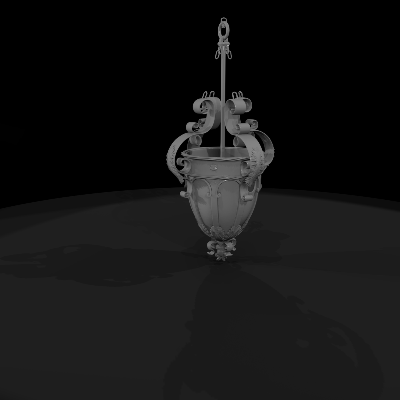 Baroque Pendant Chandelier
