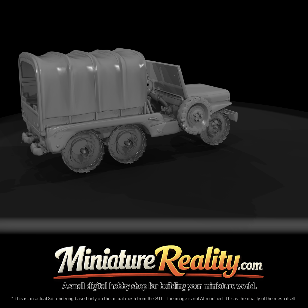 WWII Willys 6x6 Cargo Truck
