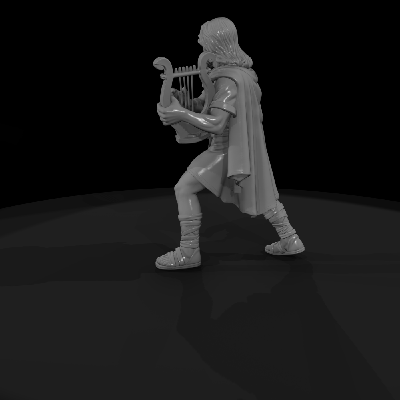 Myth 0269 Mythology Orpheus Miniature Figure