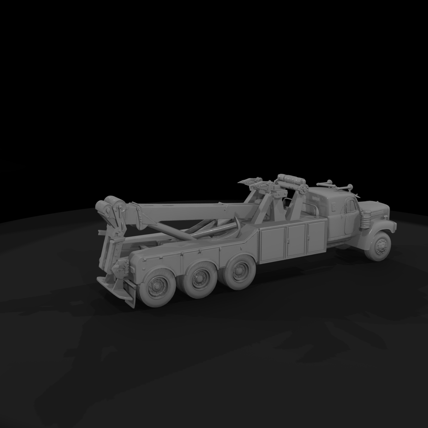 Heavy-Duty Tow Truck Wrecker