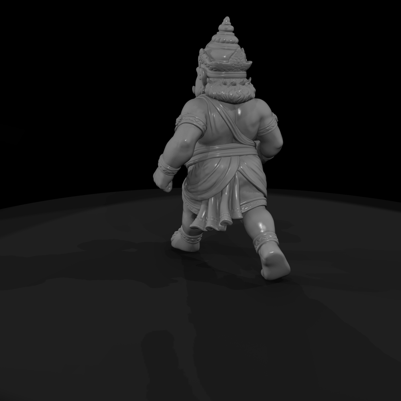 Myth 0434 Mythology Yaksha Miniature Figure