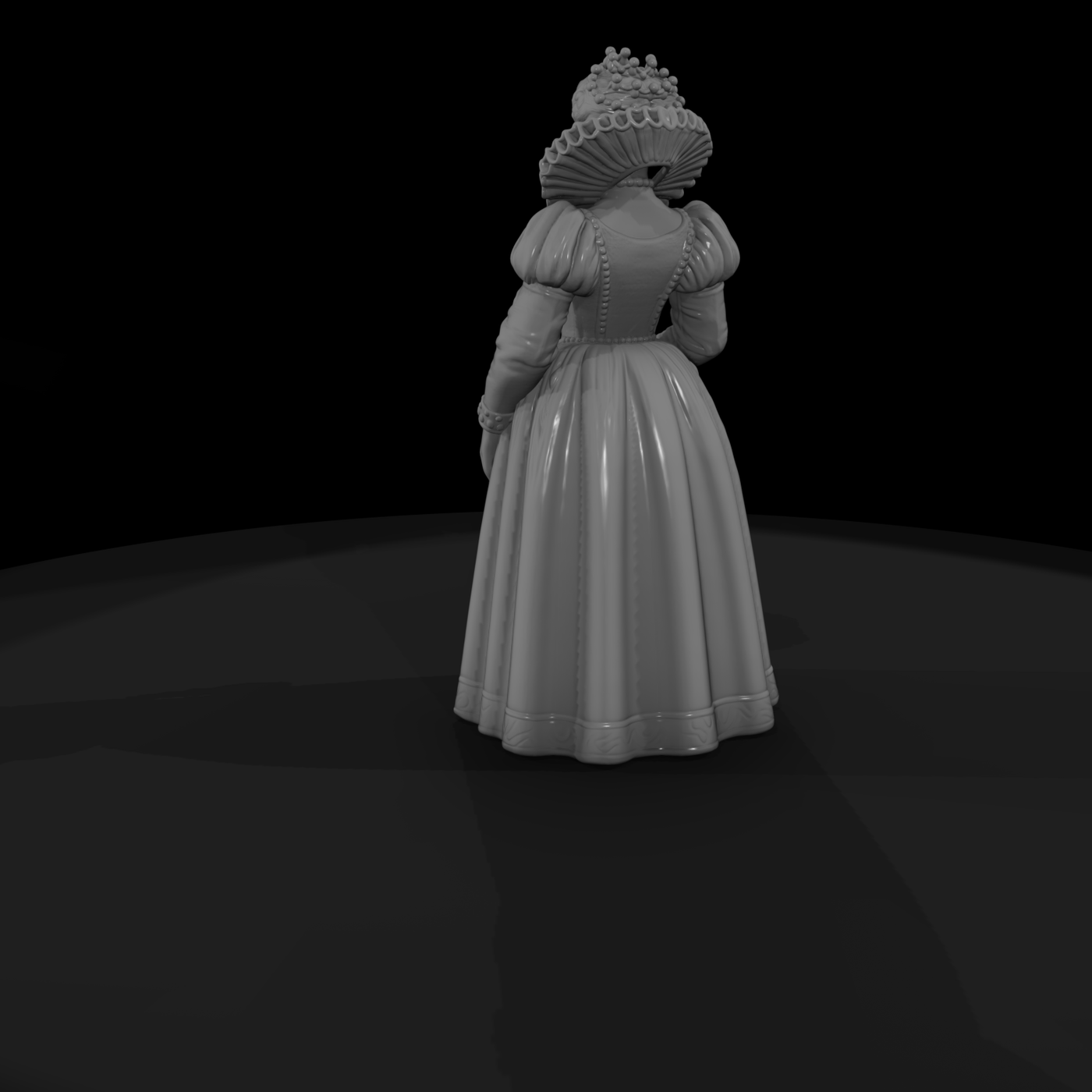 Hist 0099 Historical Elizabeth I Miniature Figure