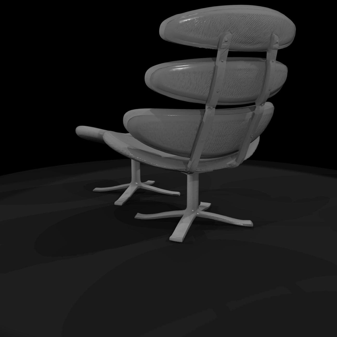 stacked-disc-chair-3d-model