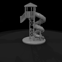 Playground Spiral Tube Slide Tower — thumbnail 6