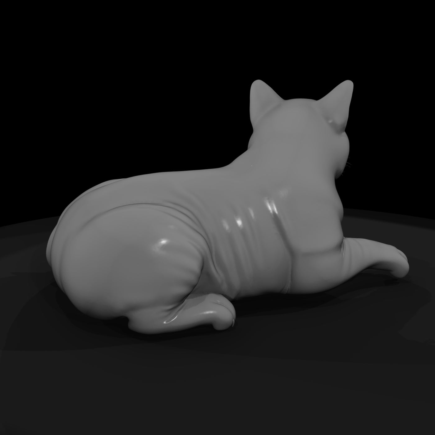 lying-cat-figurine-for-diorama-ho-1-87-scale-843288