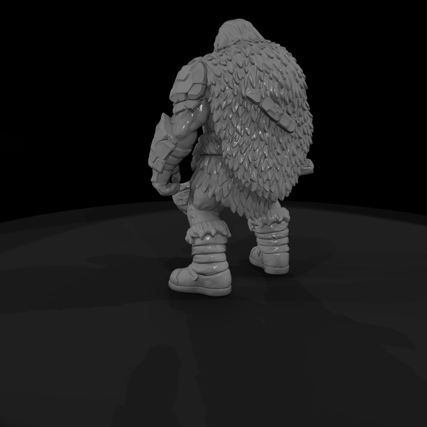 Myth 0332 Mythology Frost Giant Warrior Miniature