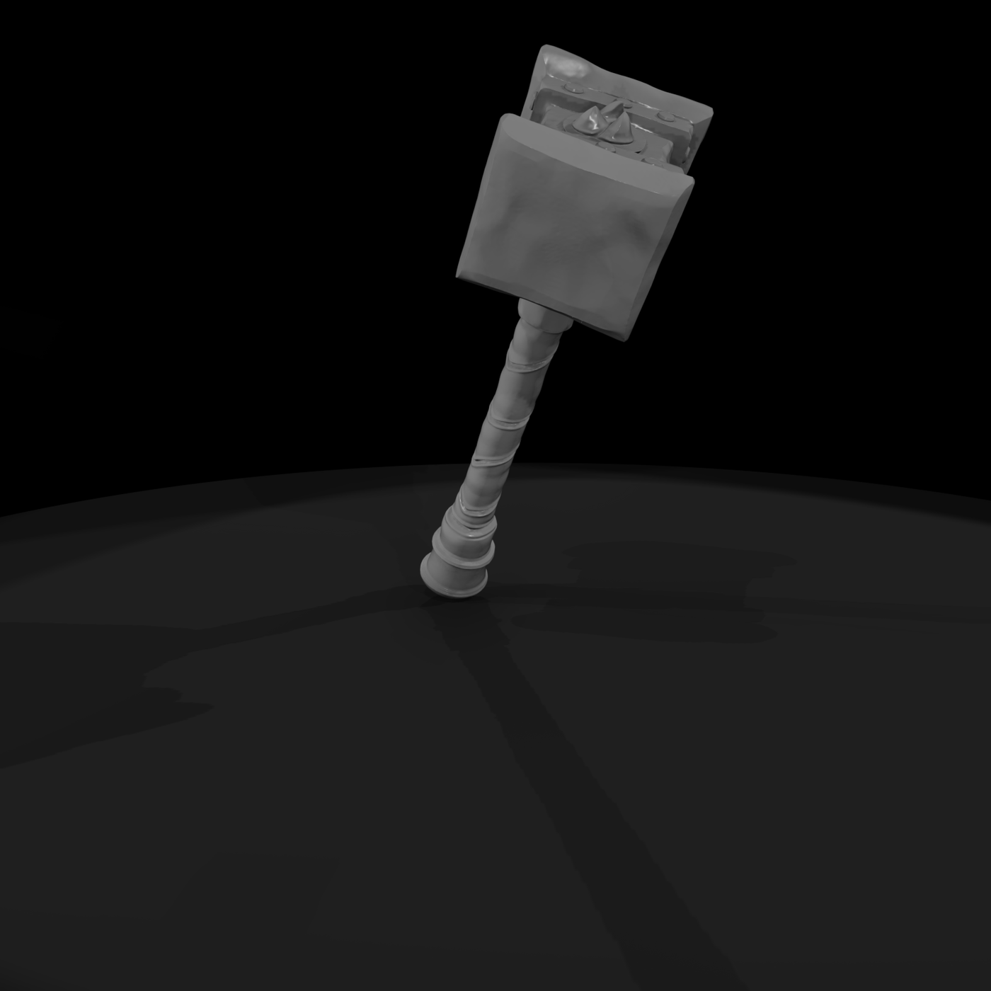 Stylized Fantasy Battle Hammer