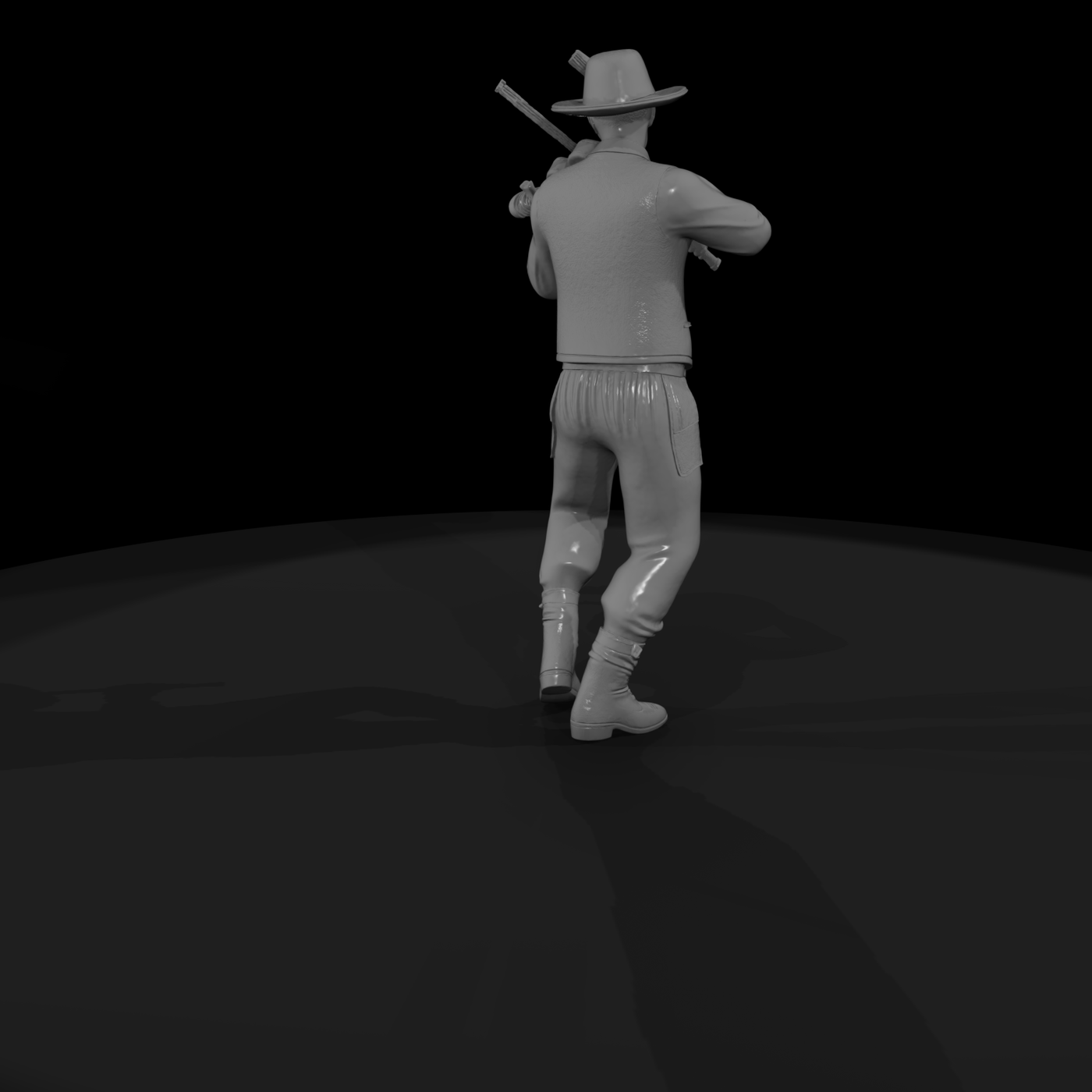 Stylized Folk Violinist