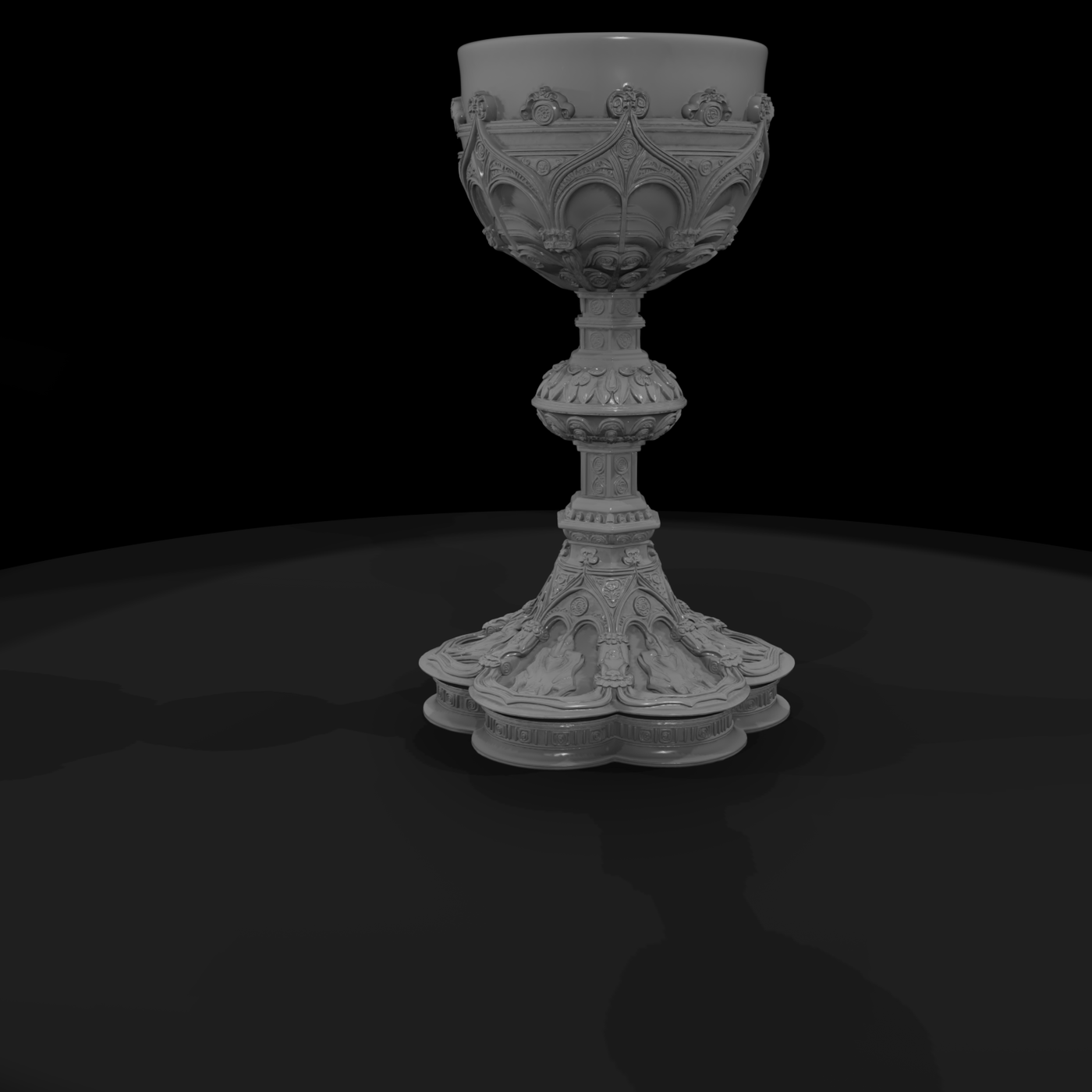 Ornate Gothic Chalice — & Displays
