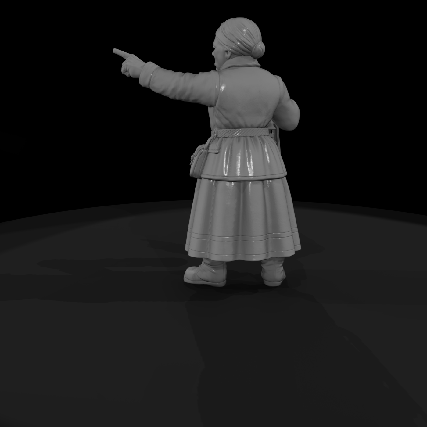 Hist 0164 Historical Harriet Tubman Miniature Figu