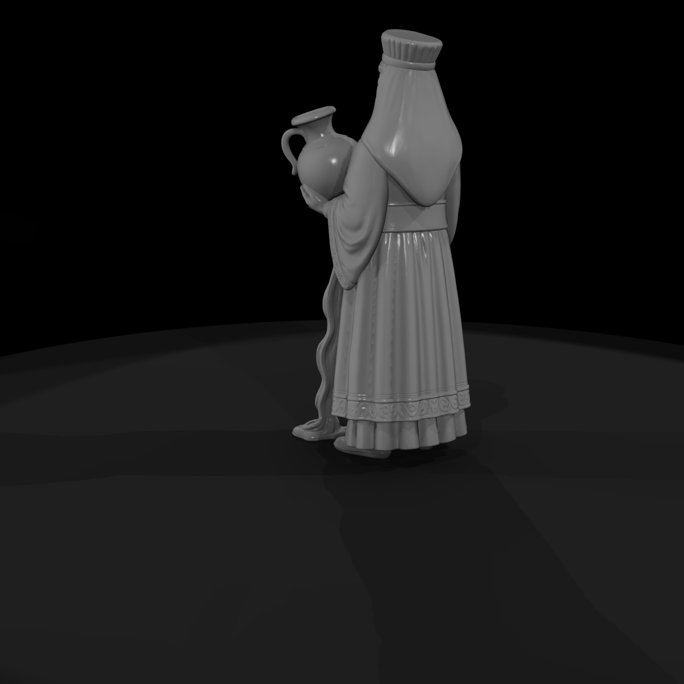 Myth 0390 Mythology Anahita Miniature Figure
