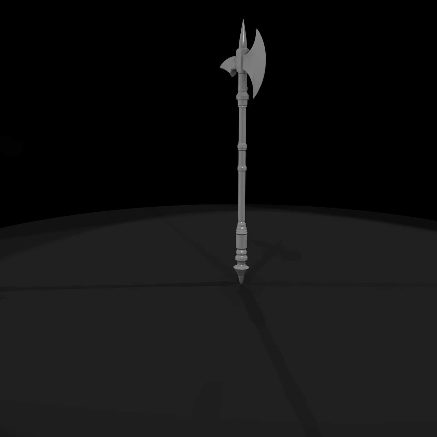 Stylized Medieval Poleaxe